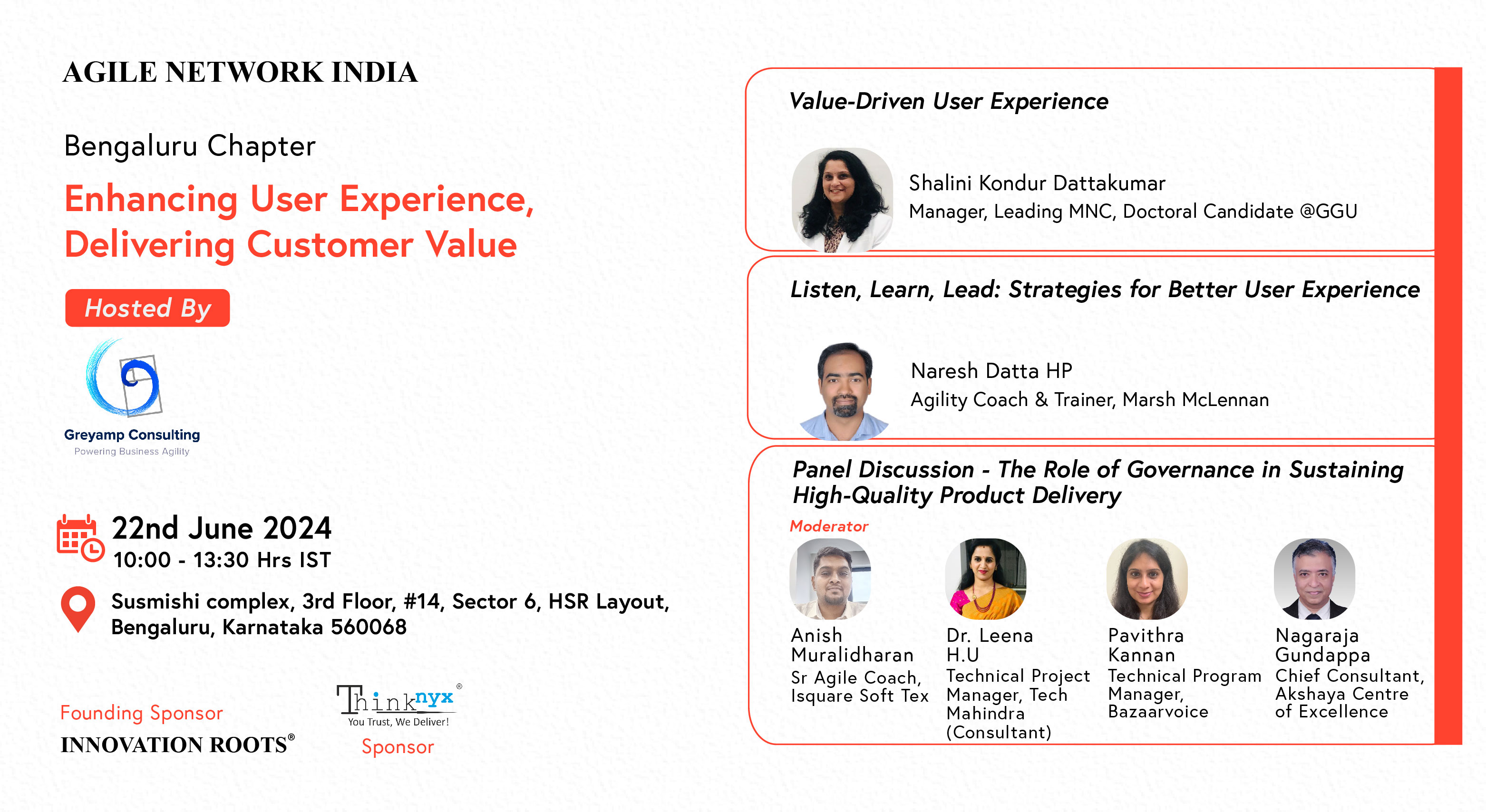 Enhancing User Experience, Delivering Customer Value @ Bengaluru ...